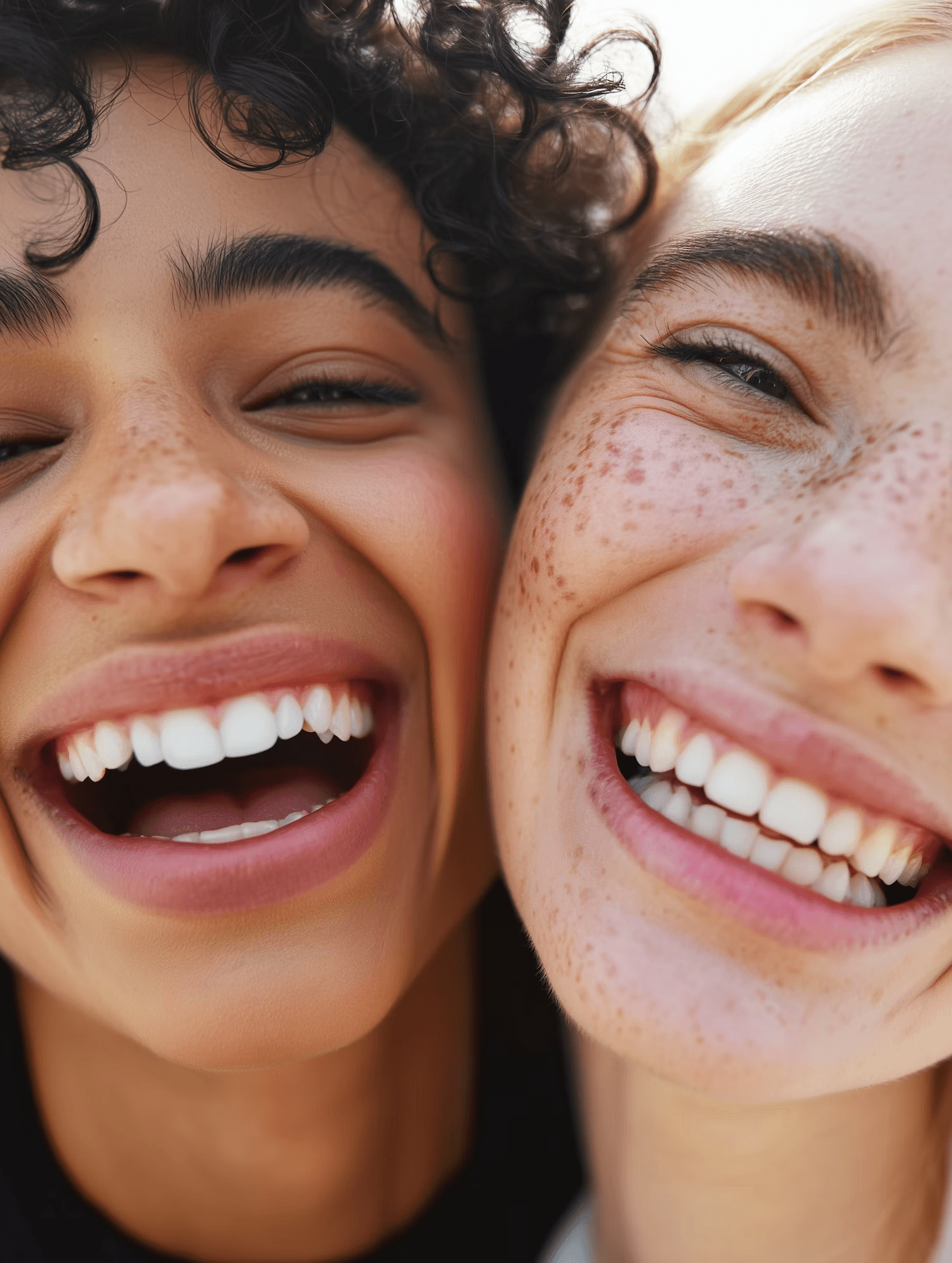 Smiling friends representing NiftiPay customers